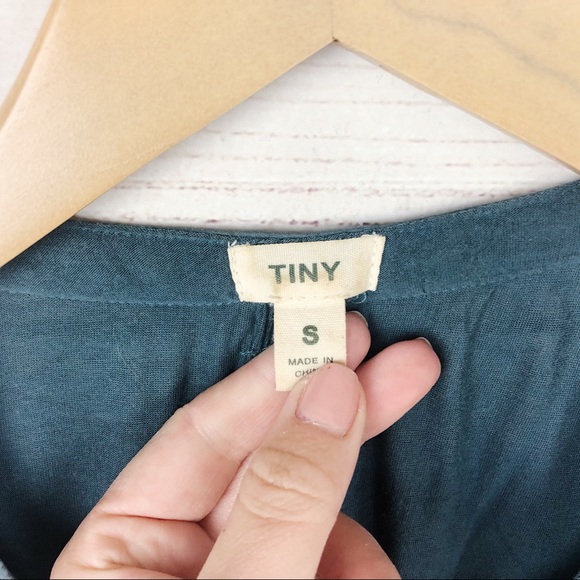 TINY Anthropologie Embroidered Shirt Dress Small - Picture 11 of 11